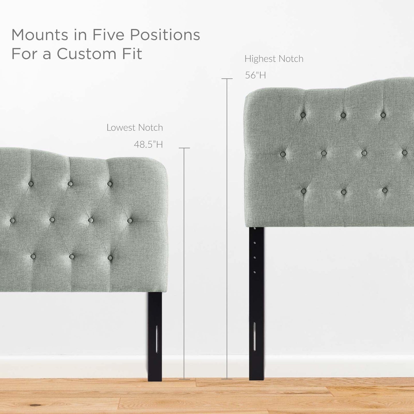 Modway Annabel Full Upholstered Fabric Headboard FredCo