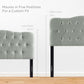Modway Annabel Full Upholstered Fabric Headboard FredCo