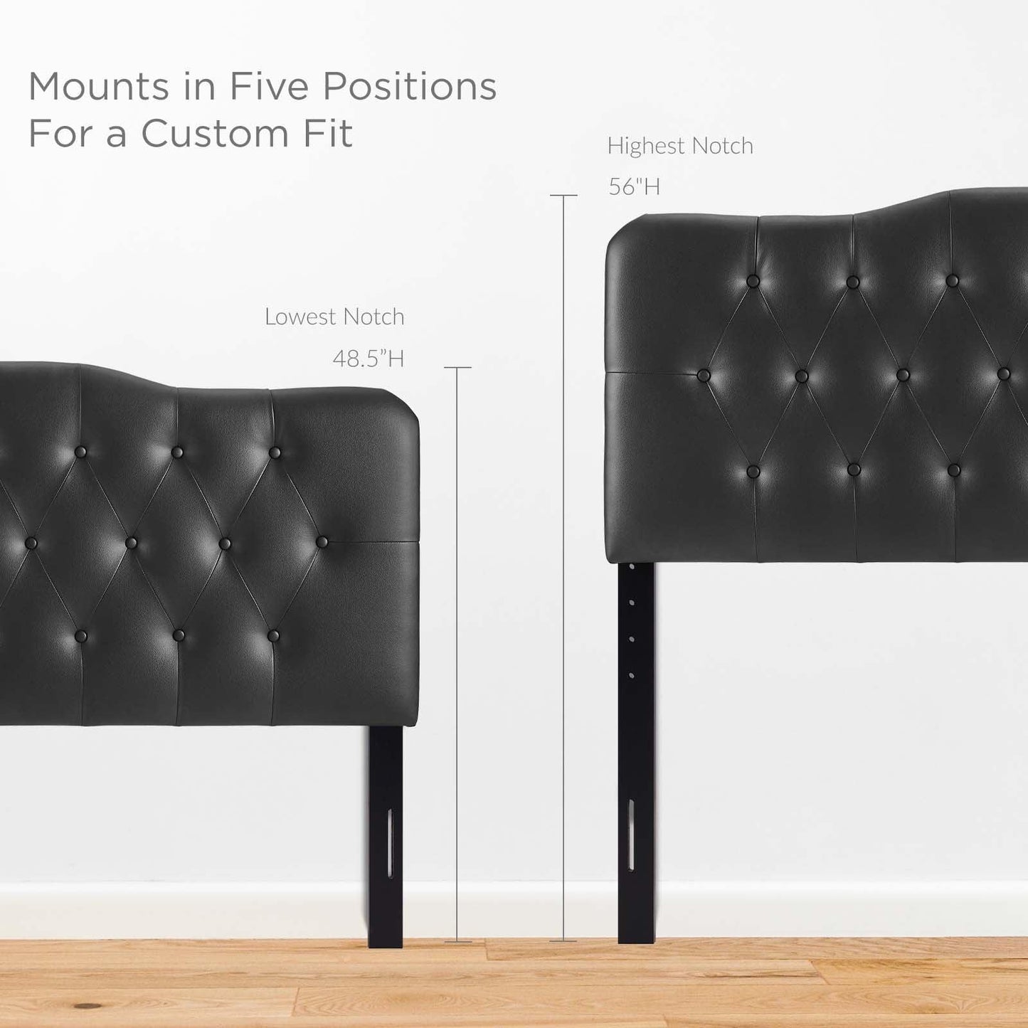 Modway Annabel Full Upholstered Vinyl Headboard FredCo
