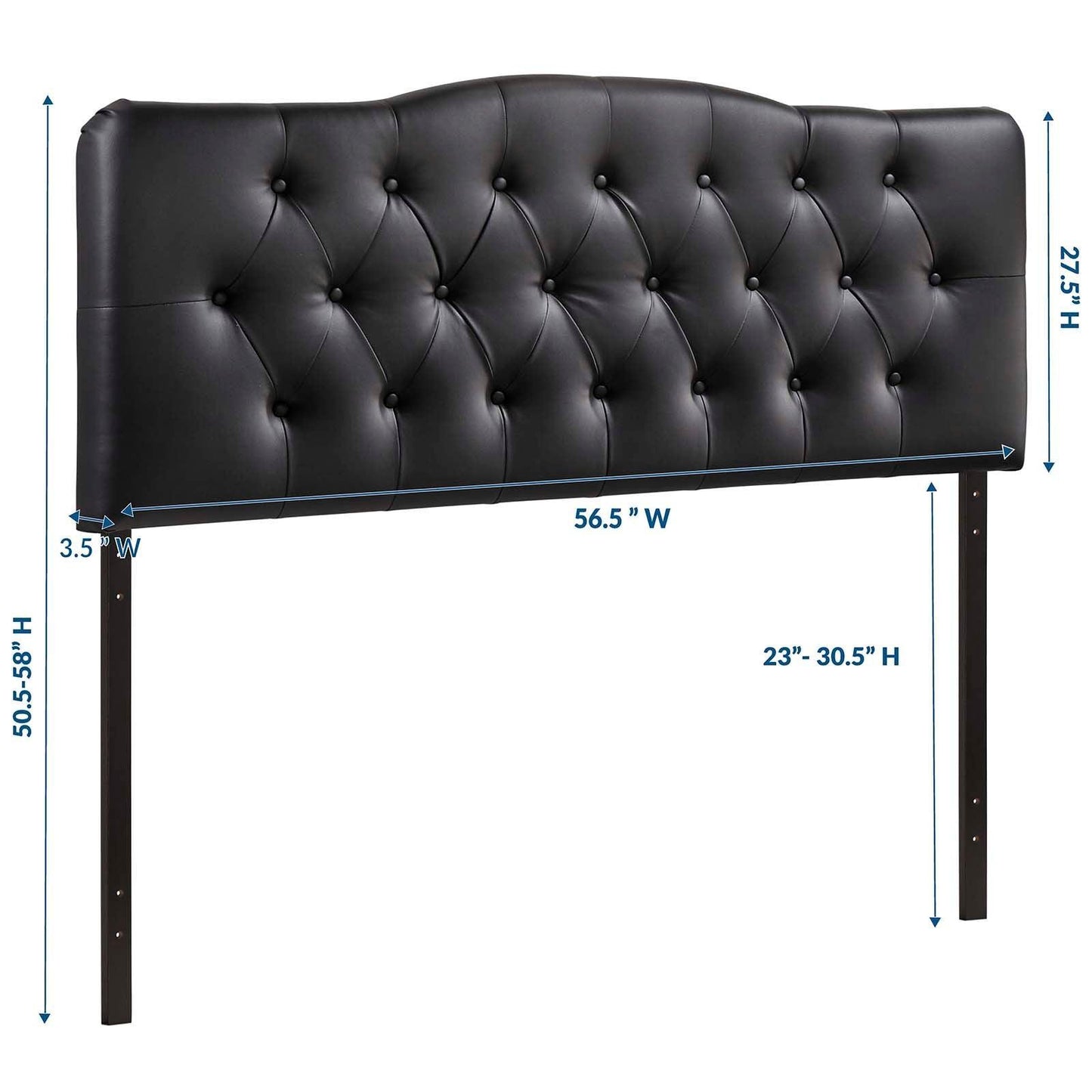 Modway Annabel Full Upholstered Vinyl Headboard FredCo