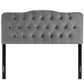 Modway Annabel King Diamond Tufted Performance Velvet Headboard FredCo
