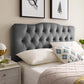 Modway Annabel King Diamond Tufted Performance Velvet Headboard FredCo
