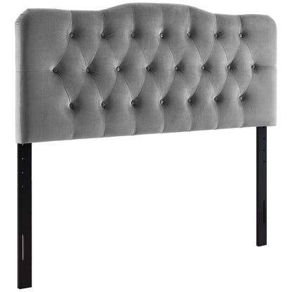 Modway Annabel King Diamond Tufted Performance Velvet Headboard FredCo