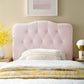Modway Annabel Twin Diamond Tufted Performance Velvet Headboard FredCo