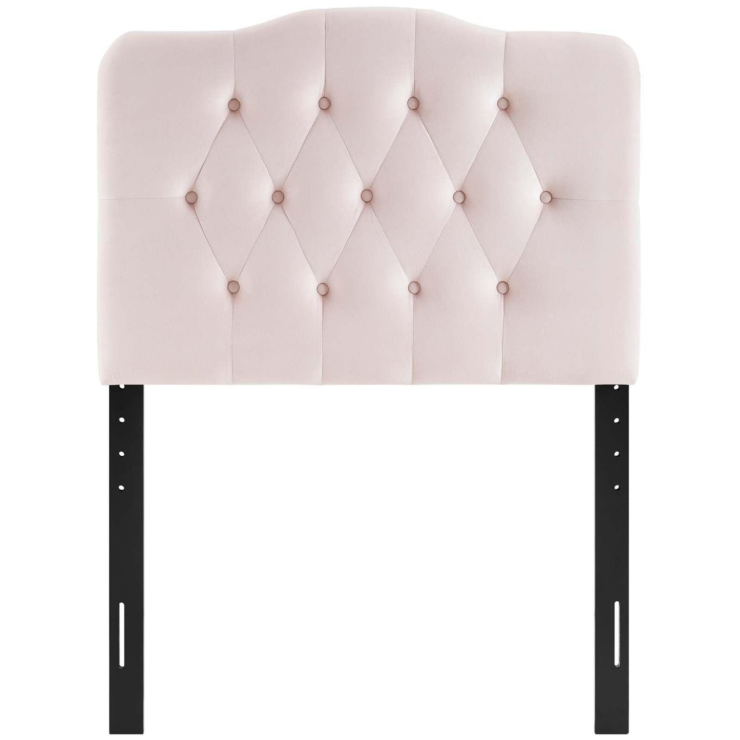 Modway Annabel Twin Diamond Tufted Performance Velvet Headboard FredCo