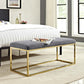 Modway Anticipate Fabric Bench FredCo