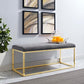 Modway Anticipate Fabric Bench FredCo