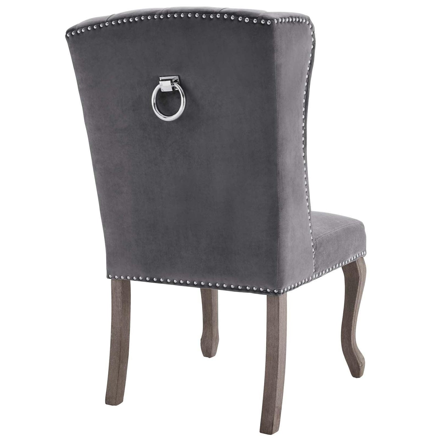 Modway Apprise French Vintage Dining Performance Velvet Side Chair FredCo