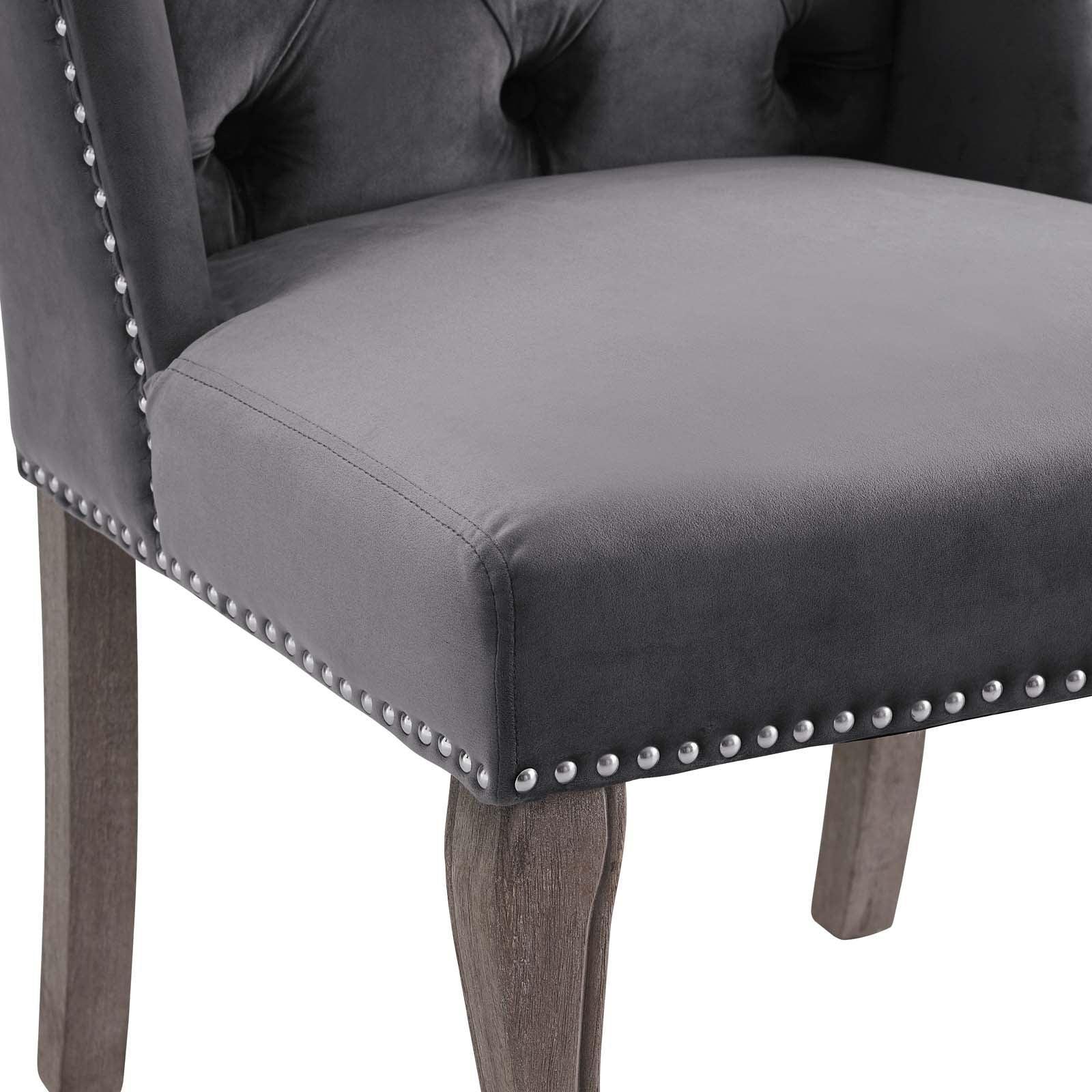 Modway Apprise Side Chair Performance Velvet Set of 2 FredCo