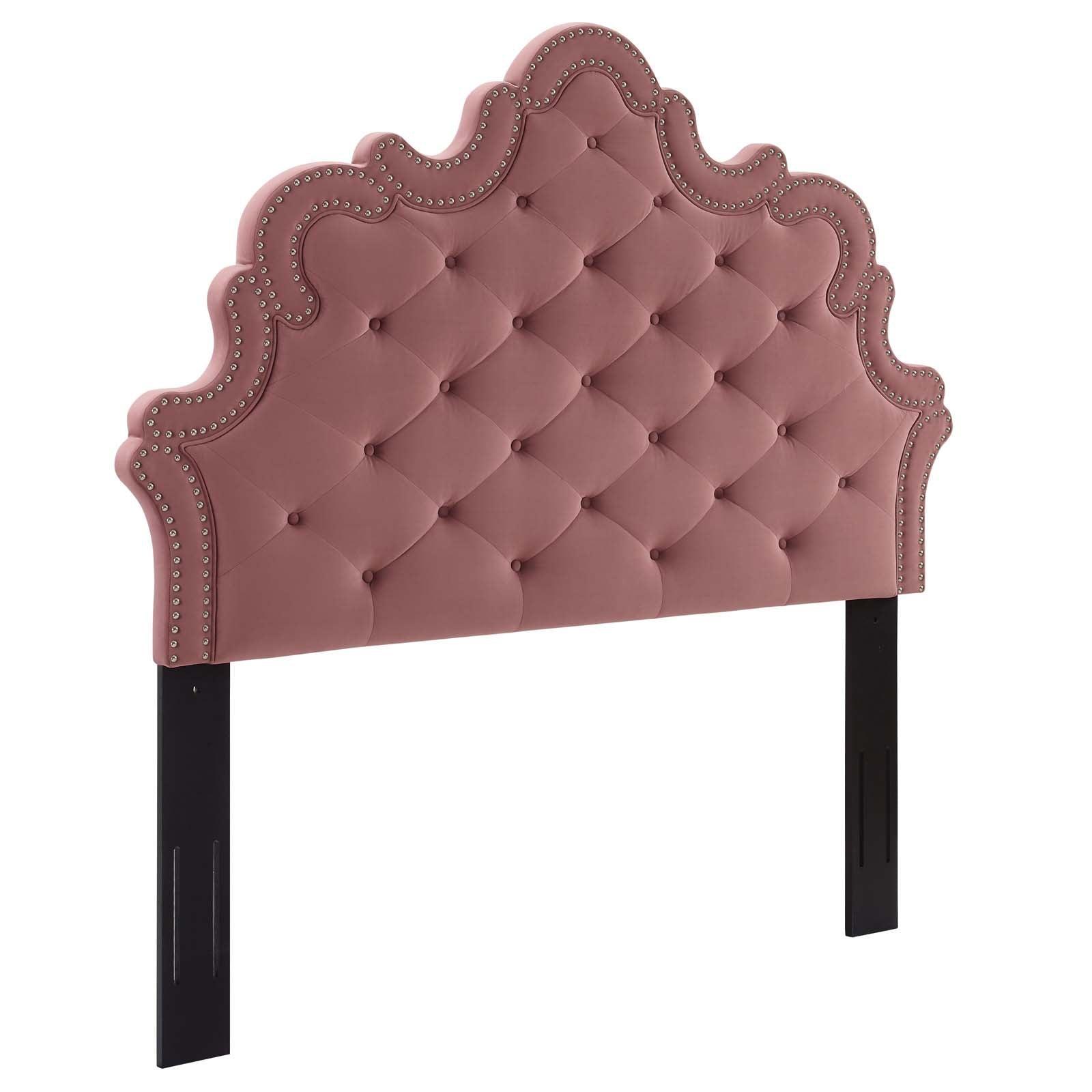 Modway Arabella Button-Tufted Performance Velvet Full/Queen Headboard FredCo