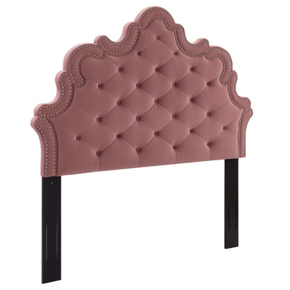 Modway Arabella Button-Tufted Performance Velvet Full/Queen Headboard FredCo