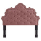 Modway Arabella Button-Tufted Performance Velvet Full/Queen Headboard FredCo