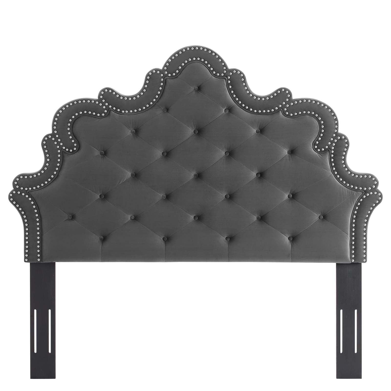 Modway Arabella Button-Tufted Performance Velvet Twin Headboard FredCo