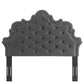 Modway Arabella Button-Tufted Performance Velvet Twin Headboard FredCo