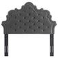 Modway Arabella Button-Tufted Performance Velvet Twin Headboard FredCo