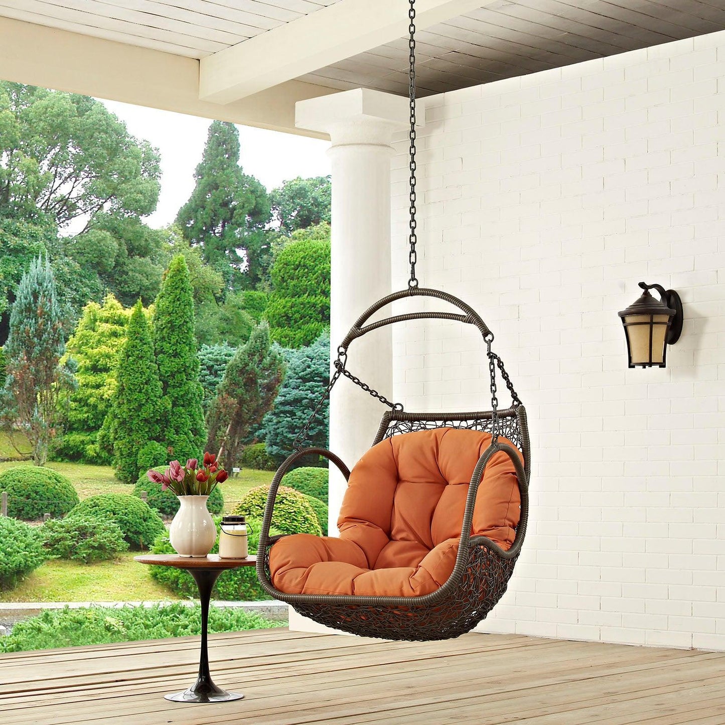 Modway Arbor Outdoor Patio Swing Chair Without Stand FredCo