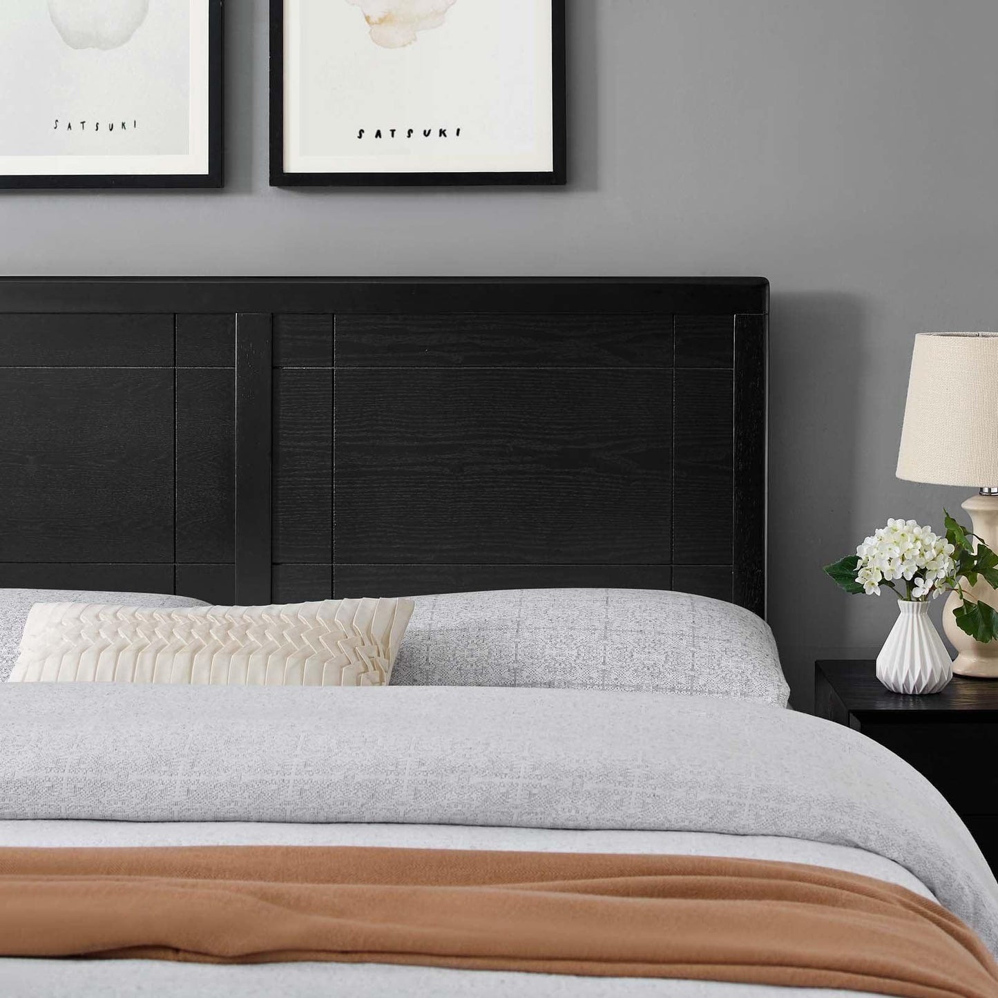 Modway Archie King Wood Headboard FredCo