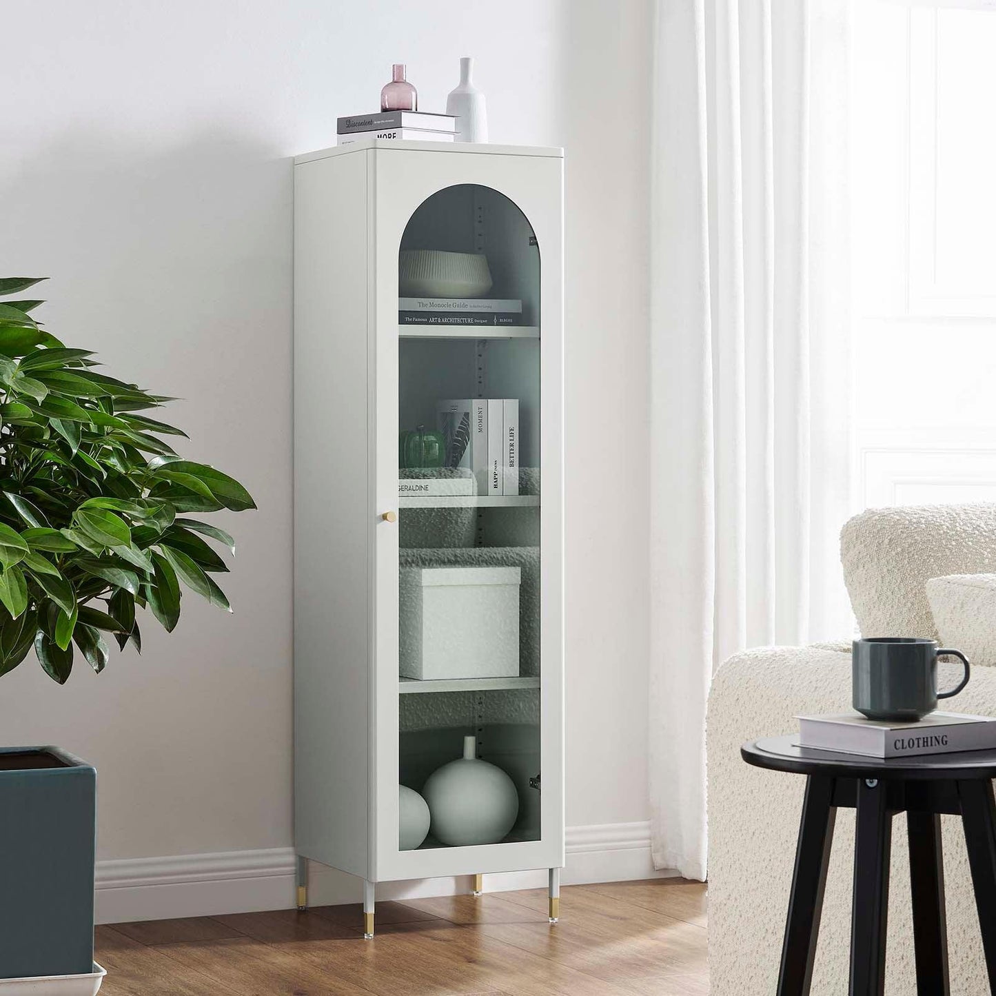 Modway Archway 16" Storage Cabinet EEI-6219-LGR FredCo