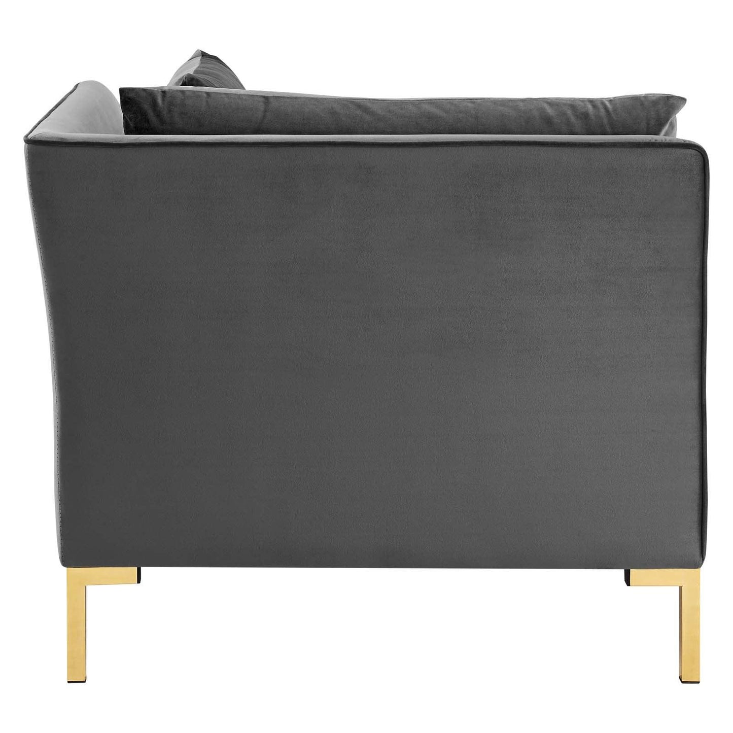 Modway Ardent 6-Piece Performance Velvet Sectional Sofa FredCo