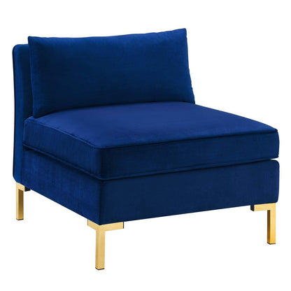 Modway Ardent Performance Velvet Armless Chair FredCo