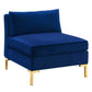 Modway Ardent Performance Velvet Armless Chair FredCo