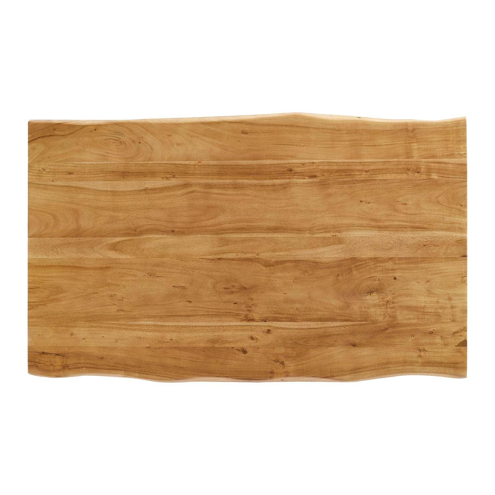 Modway Ardor 60" Live Edge Acacia Wood Acacia Wood Dining Table, EEI-6059 FredCo