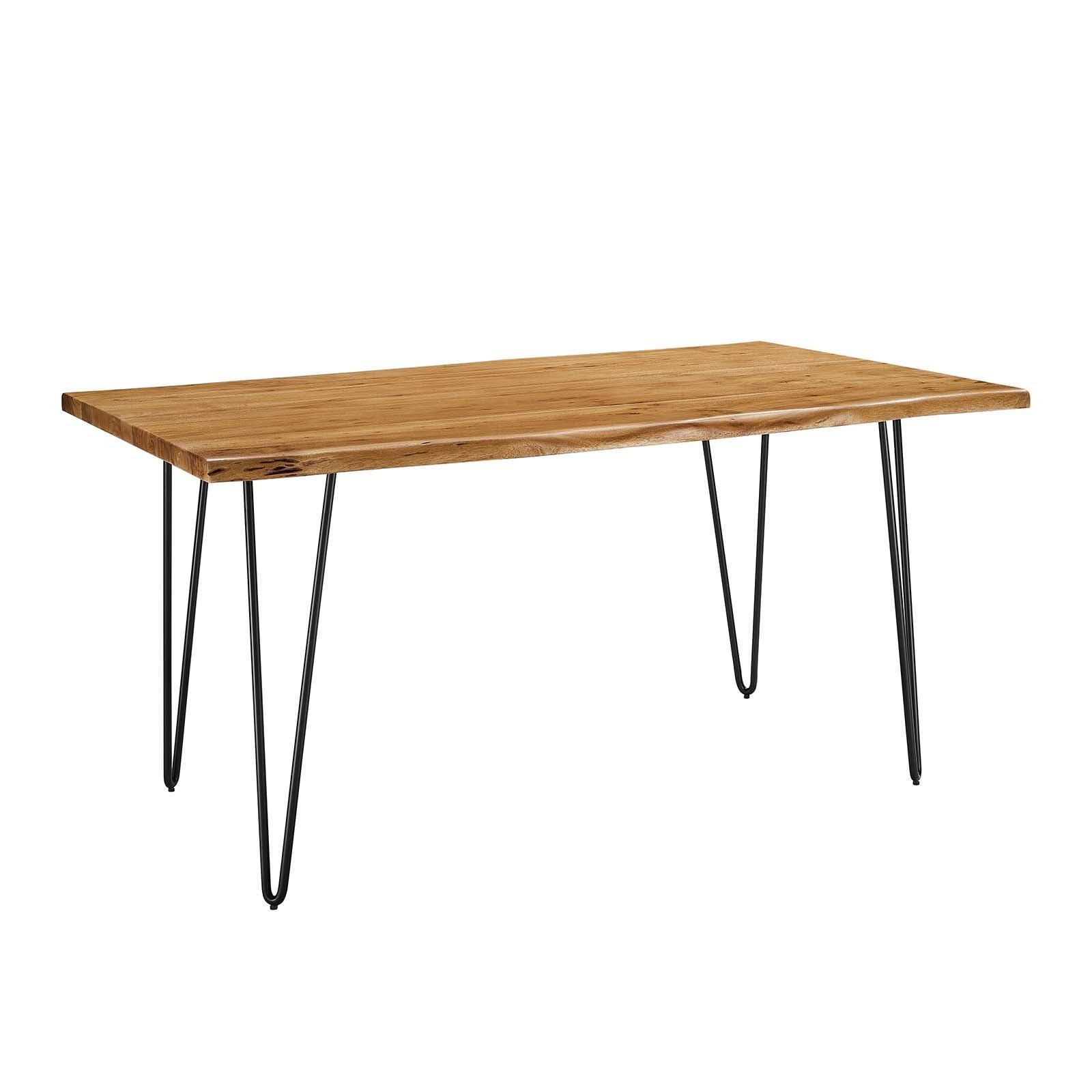 Modway Ardor 60" Live Edge Acacia Wood Acacia Wood Dining Table, EEI-6059 FredCo