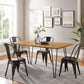 Modway Ardor 60" Live Edge Acacia Wood Acacia Wood Dining Table, EEI-6059 FredCo