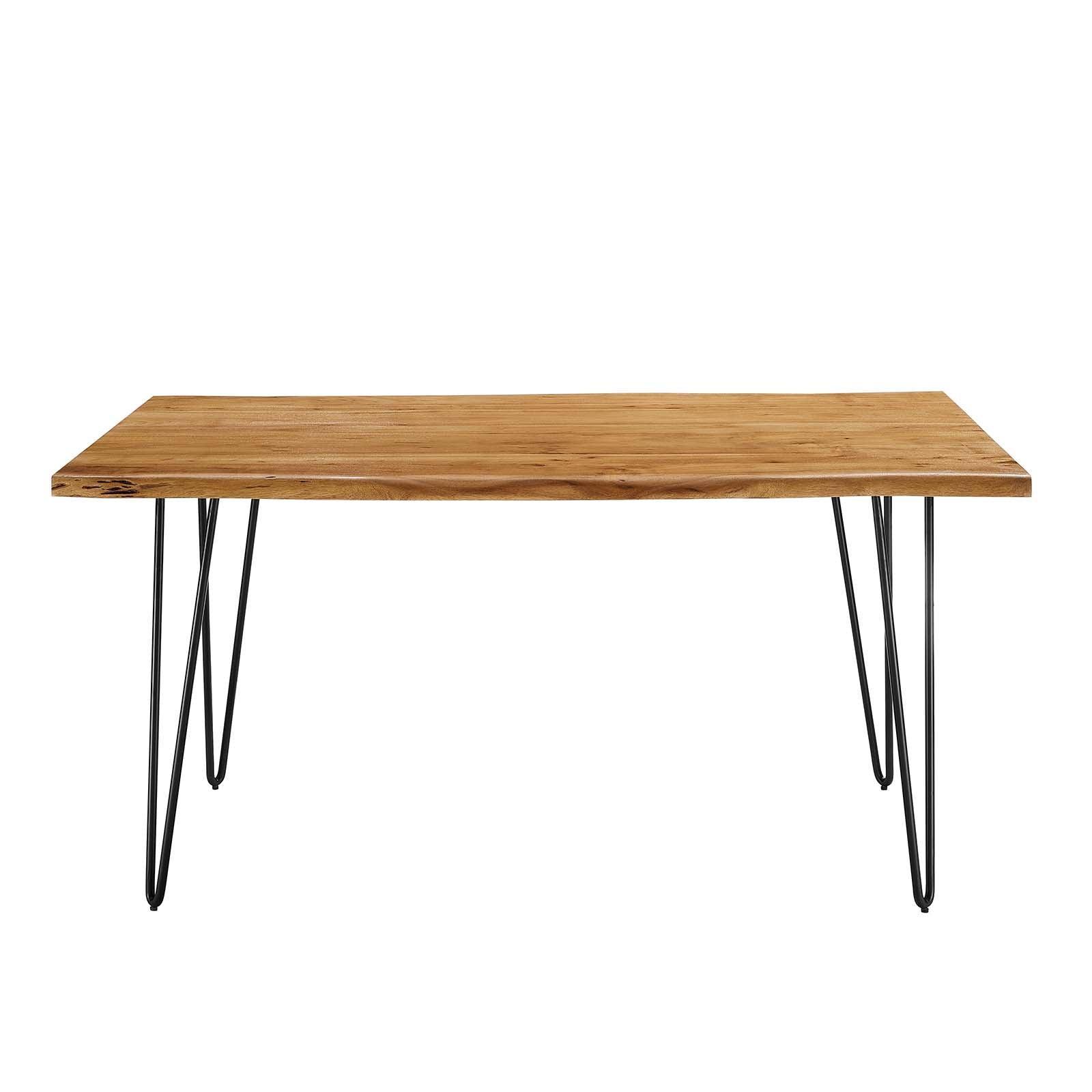 Modway Ardor 60" Live Edge Acacia Wood Acacia Wood Dining Table, EEI-6059 FredCo