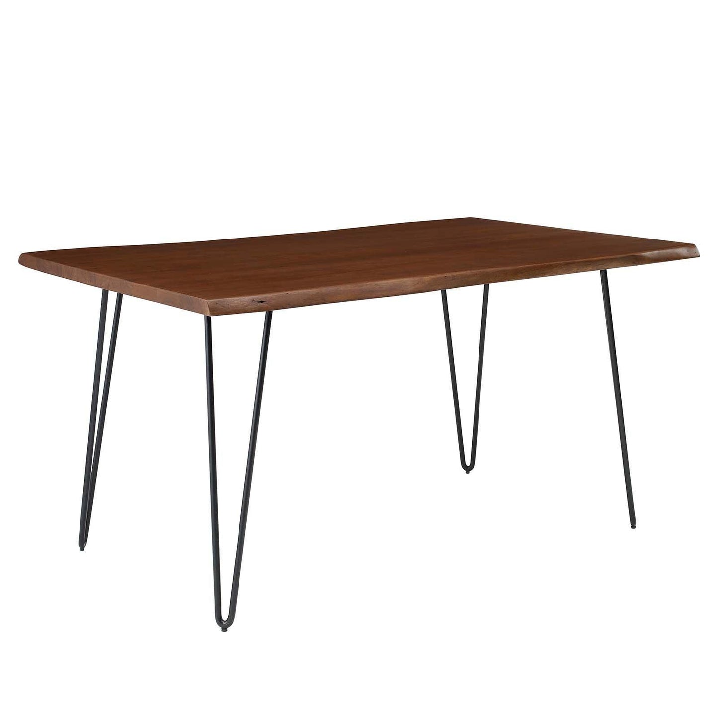 Modway Ardor 60" Live Edge Acacia Wood Dining Table FredCo