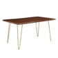 Modway Ardor 60" Live Edge Acacia Wood Dining Table FredCo