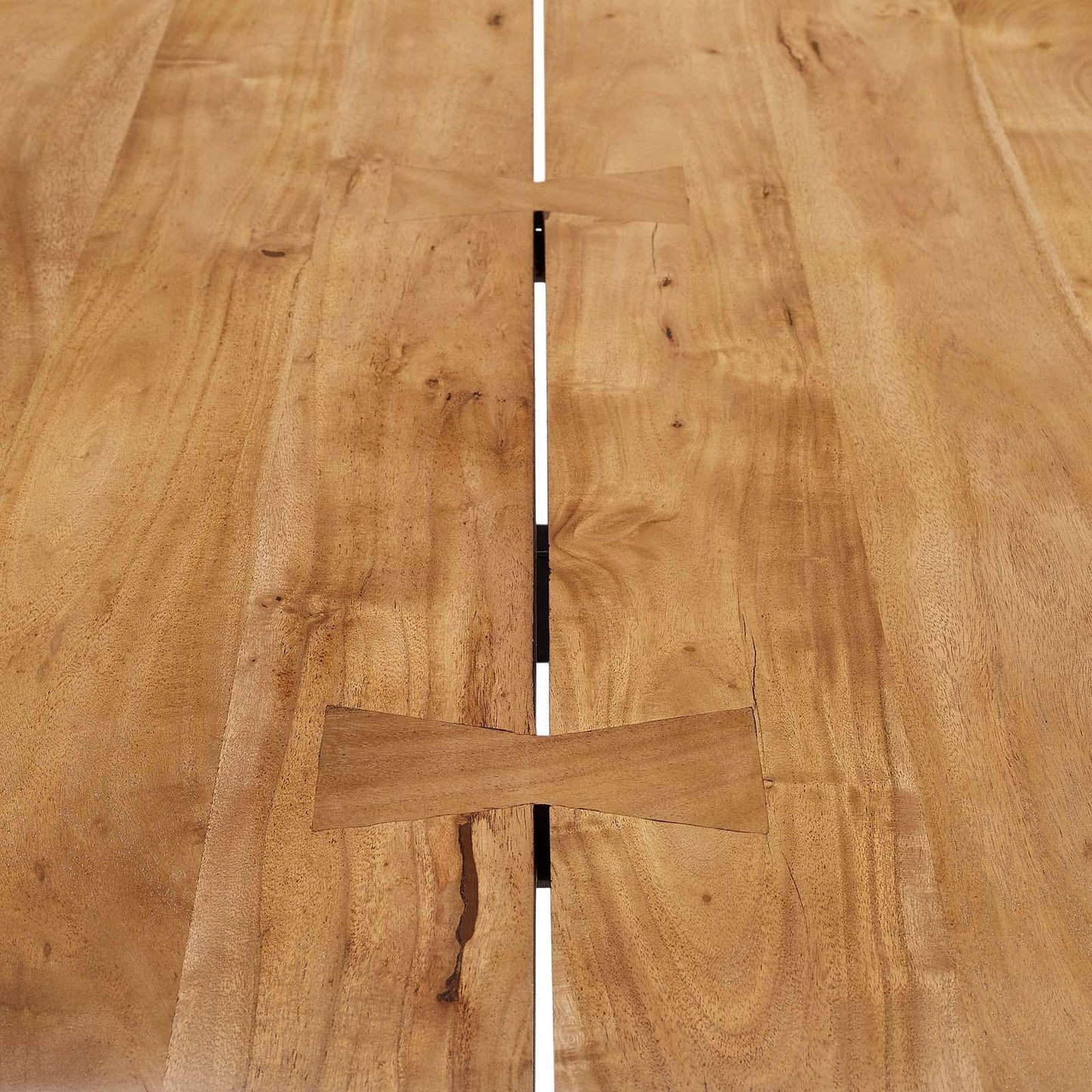 Modway Ardor 74" Live Edge Acacia Wood Acacia Wood Dining Table, EEI-6070 FredCo