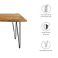 Modway Ardor 74" Live Edge Acacia Wood Acacia Wood Dining Table, EEI-6070 FredCo