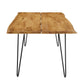 Modway Ardor 74" Live Edge Acacia Wood Acacia Wood Dining Table, EEI-6070 FredCo