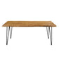 Modway Ardor 74" Live Edge Acacia Wood Acacia Wood Dining Table, EEI-6070 FredCo