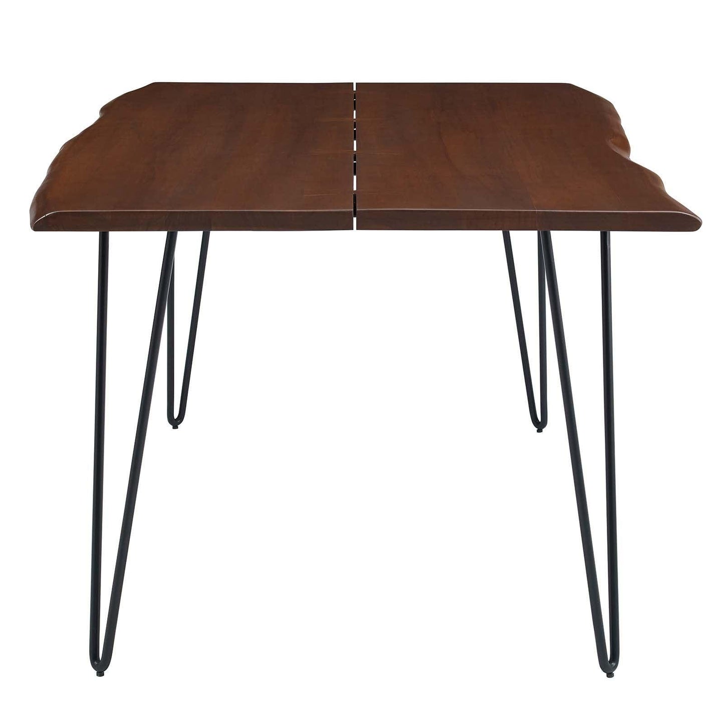 Modway Ardor 74" Live Edge Acacia Wood Dining Table FredCo