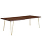 Modway Ardor 96" Live Edge Acacia Wood Dining Table FredCo