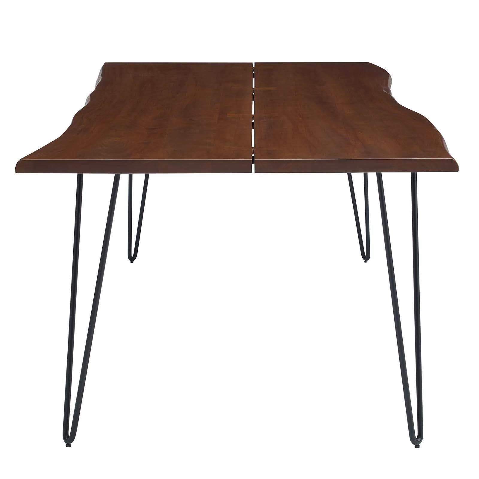 Modway Ardor 96" Live Edge Acacia Wood Dining Table FredCo