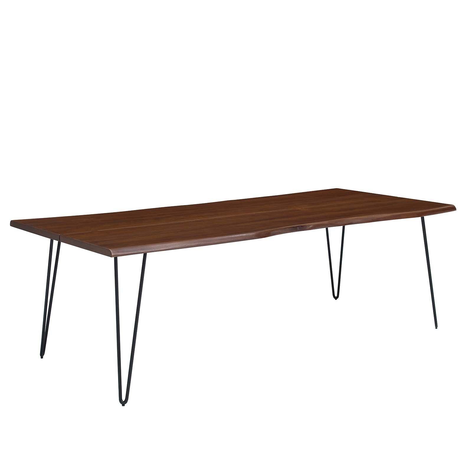 Modway Ardor 96" Live Edge Acacia Wood Dining Table FredCo