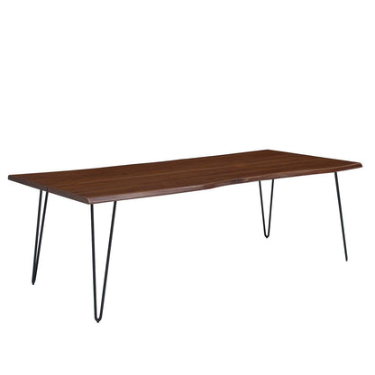 Modway Ardor 96" Live Edge Acacia Wood Dining Table FredCo