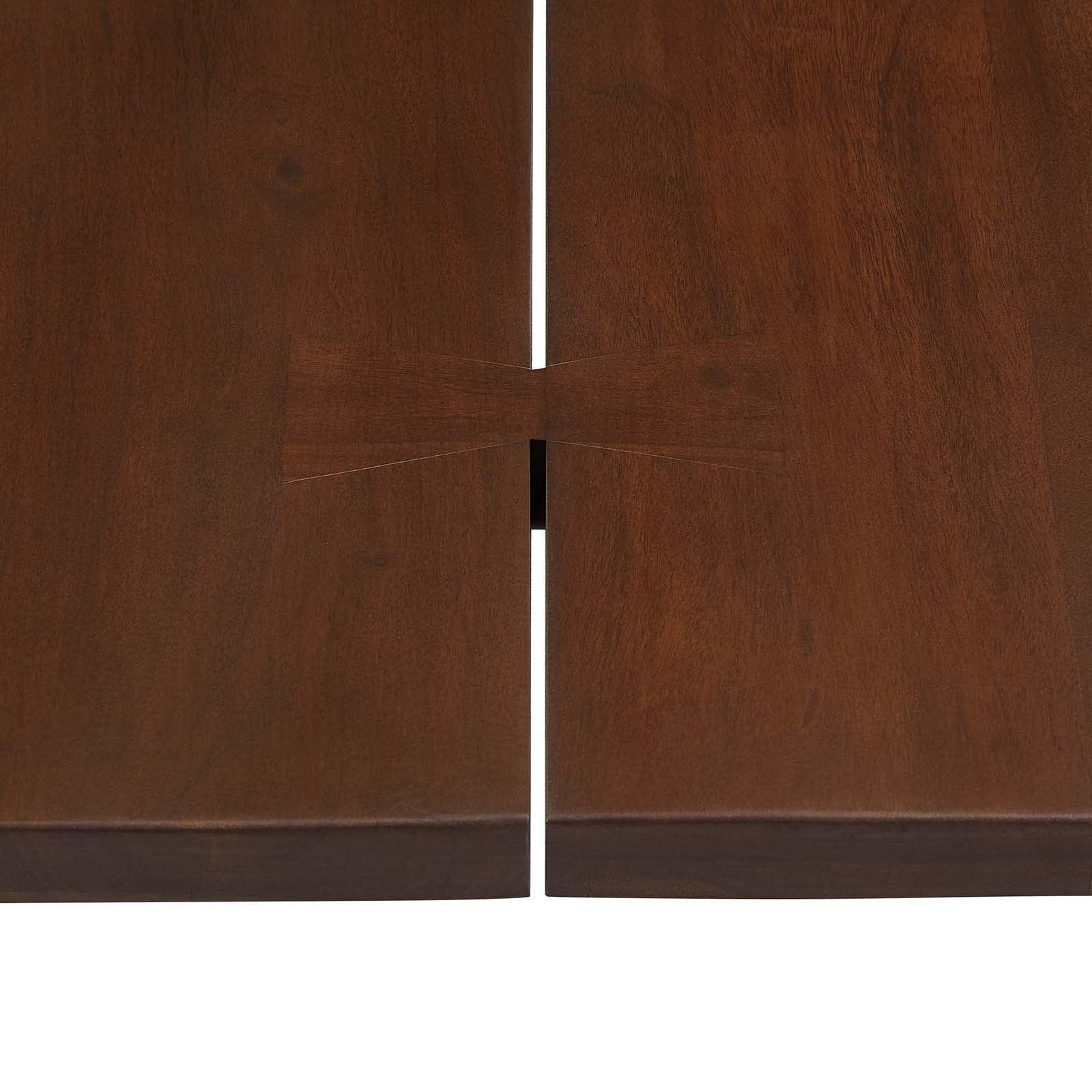 Modway Ardor 96" Live Edge Acacia Wood Dining Table FredCo