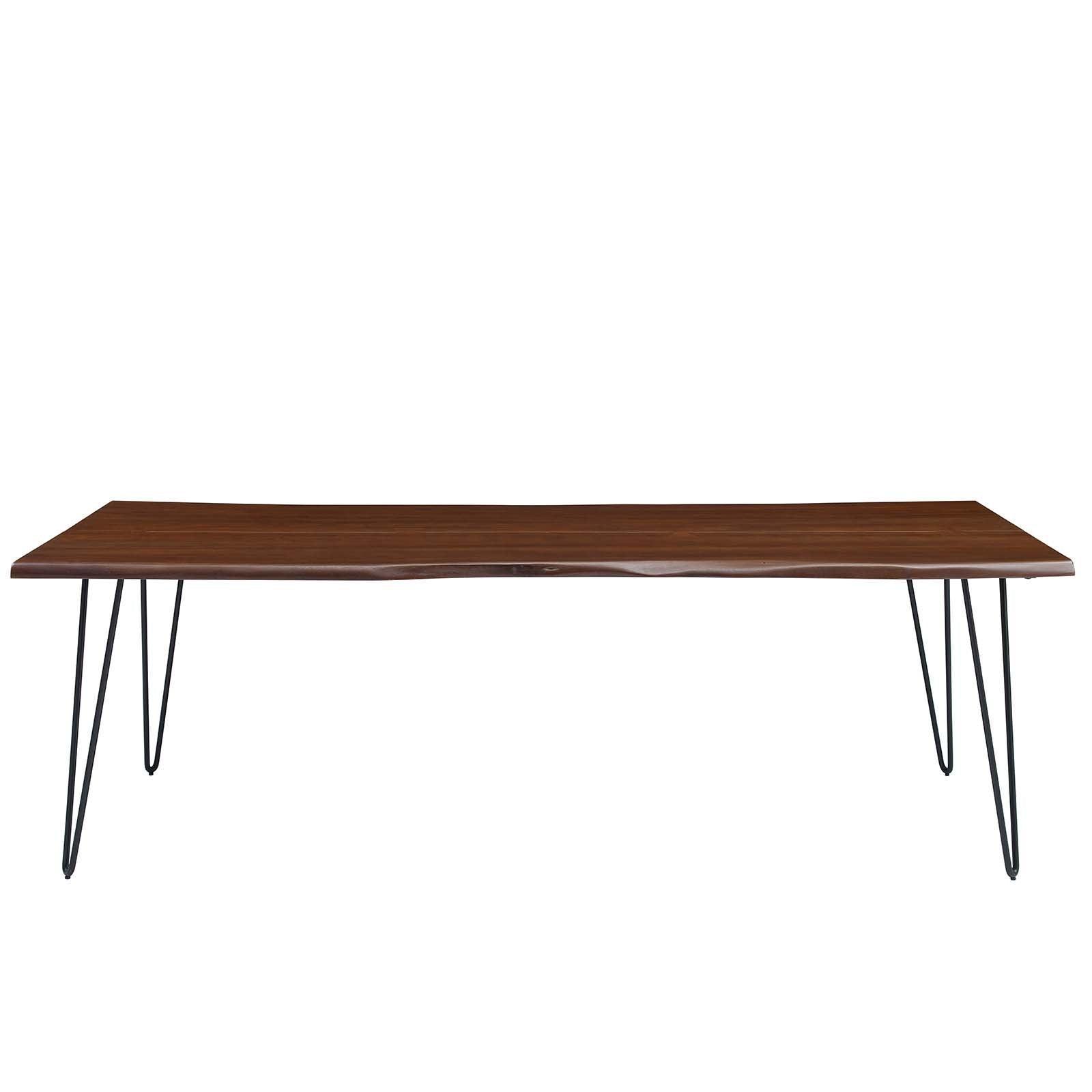 Modway Ardor 96" Live Edge Acacia Wood Dining Table FredCo
