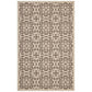 Modway Ariana Vintage Floral Trellis Indoor and Outdoor Area Rug FredCo