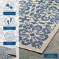 Modway Ariana Vintage Floral Trellis Indoor and Outdoor Area Rug FredCo