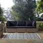 Modway Ariana Vintage Floral Trellis Indoor and Outdoor Area Rug FredCo