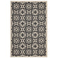 Modway Ariana Vintage Floral Trellis Indoor and Outdoor Area Rug FredCo