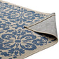 Modway Ariana Vintage Floral Trellis Indoor and Outdoor Area Rug FredCo