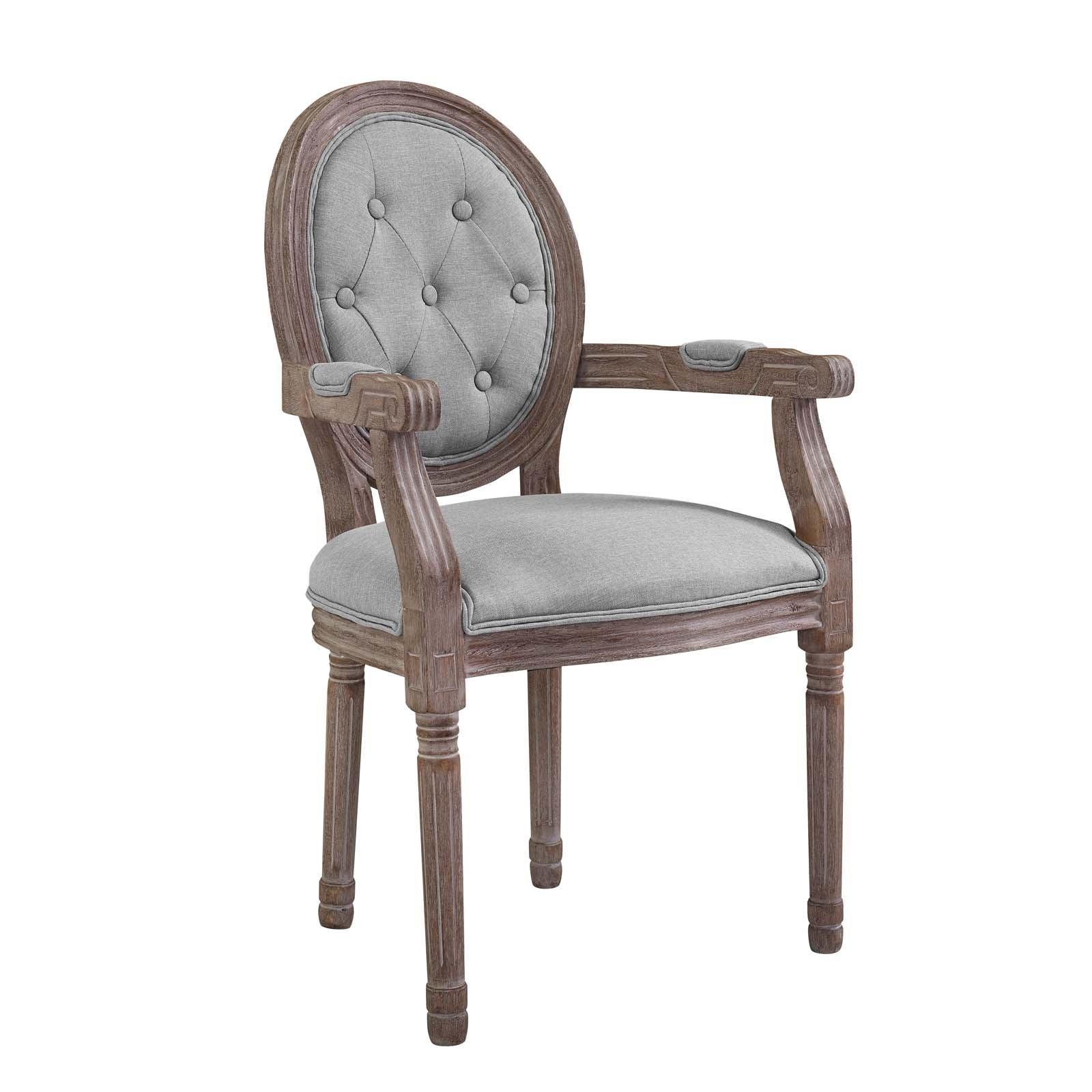Modway Arise Dining Armchair Upholstered Fabric Set of 4 FredCo
