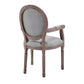 Modway Arise Dining Armchair Upholstered Fabric Set of 4 FredCo