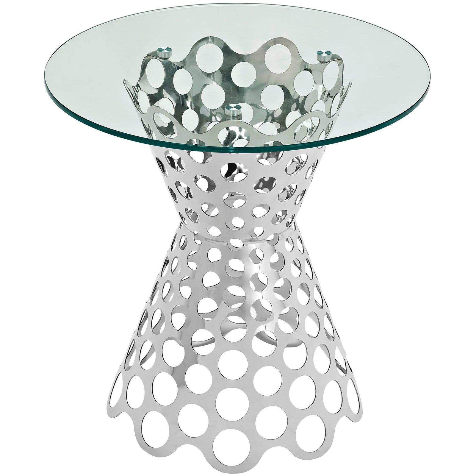 Modway Arrange Glass Top Side Table FredCo